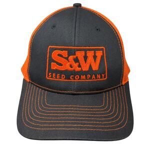 S&W Seed Company Trucker Hat Multicolor One Size Adjustable Mesh Back Sweet Caps